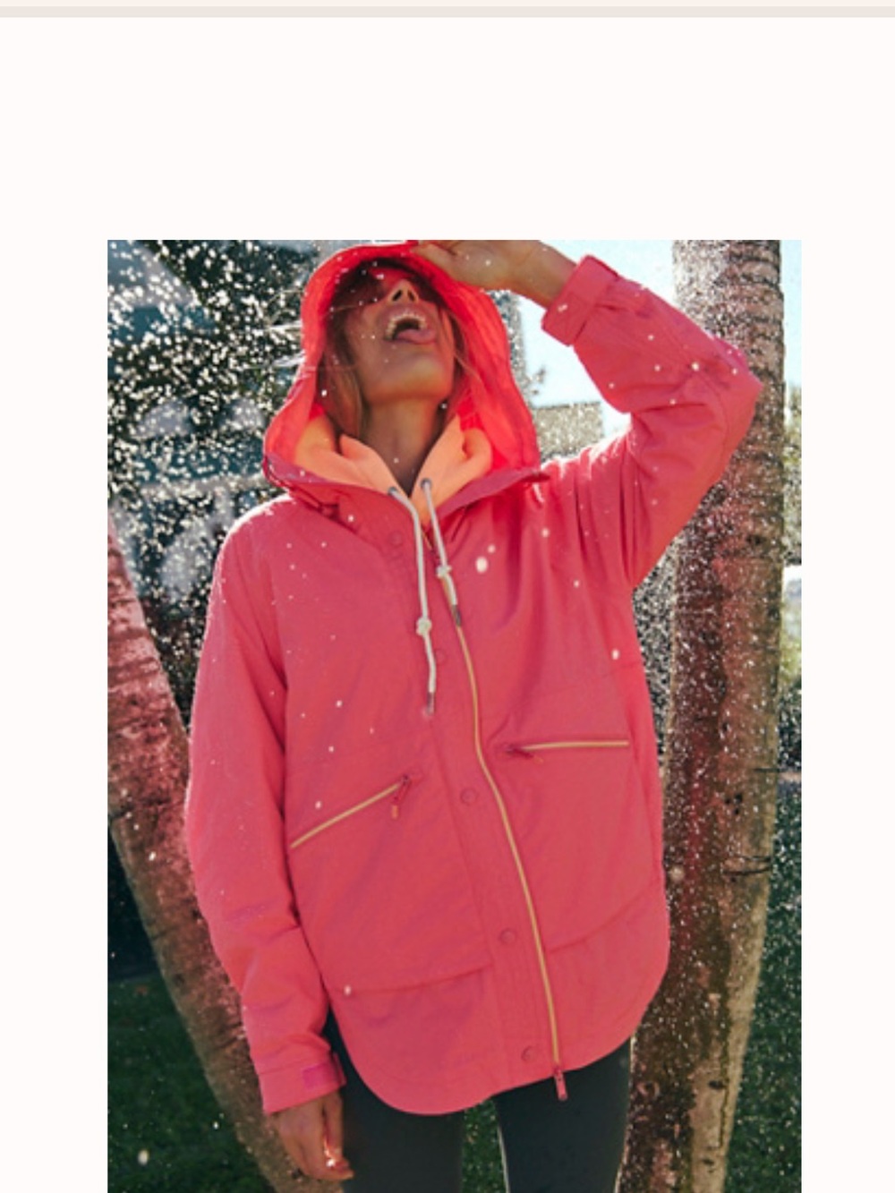 Singin' In The Rain Packable Rain Jacket
